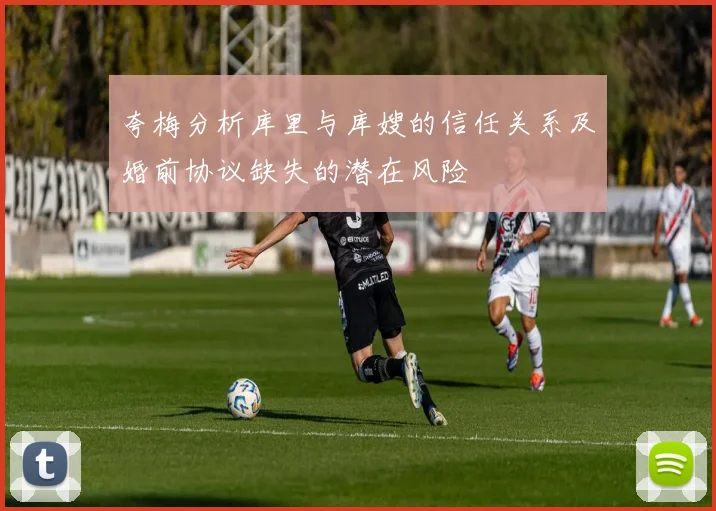 夸梅分析库里与库嫂的信任关系及婚前协议缺失的潜在风险